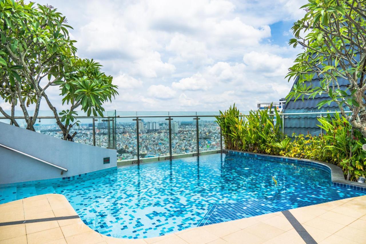 Ami Splendid Rooftop Pool Daire Ho Şi Min Dış mekan fotoğraf