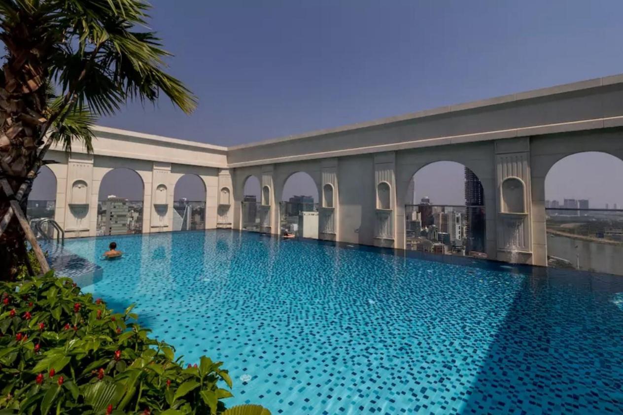 Ami Splendid Rooftop Pool Daire Ho Şi Min Dış mekan fotoğraf